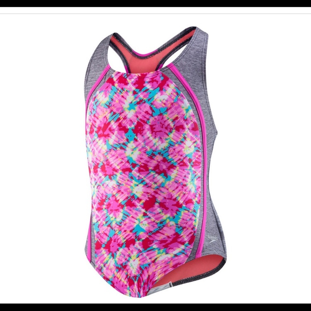 Girls’ Speedo Tie-dye Swimsuit